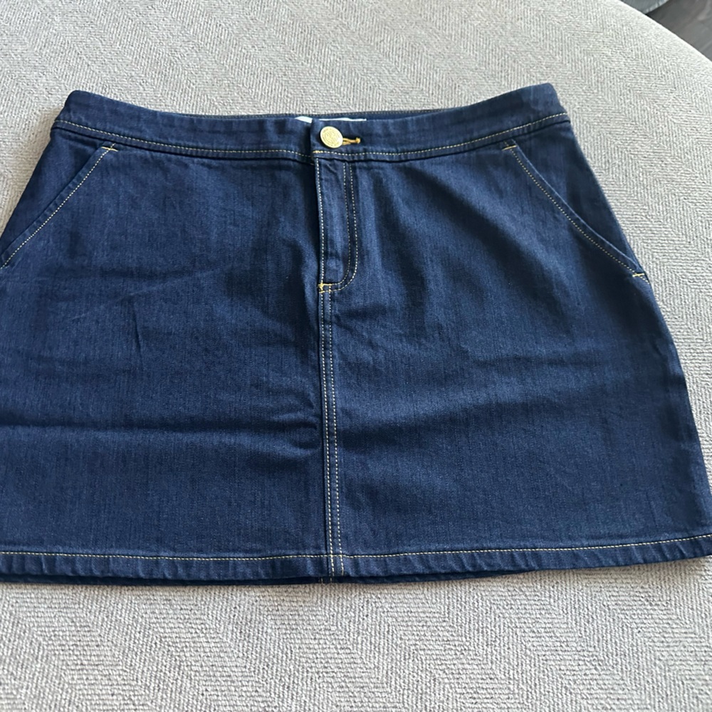 Lilly Pulitzer Colette Stretch Denim Skirt size 6